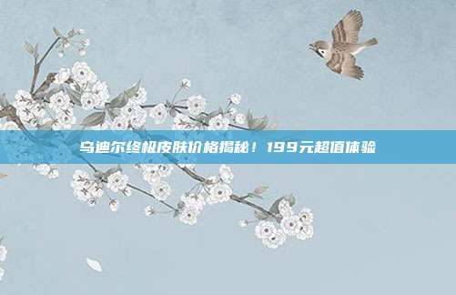 乌迪尔终极皮肤价格揭秘！199元超值体验