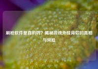 刷枪软件是真的吗？揭秘游戏外挂背后的真相与风险