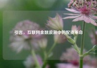 引言，互联网金融浪潮中的配资革命