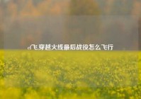 cf飞,穿越火线最后战役怎么飞行