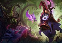 英雄联盟皮肤原画 仙灵女巫 璐璐