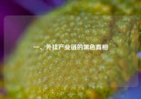 一、外挂产业链的黑色真相