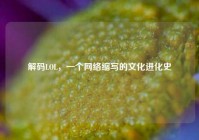 解码LOL，一个网络缩写的文化进化史