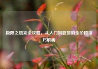 极限之塔完全攻略，从入门到登顶的全阶段技巧解析