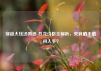 穿越火线汤姆逊-烈龙价格全解析，究竟值不值得入手？