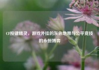 CF按键精灵，游戏外挂的灰色地带与公平竞技的永恒博弈
