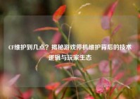 CF维护到几点？揭秘游戏停机维护背后的技术逻辑与玩家生态