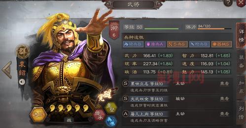 天地英雄紫将五大属性详解：武力、智力、统率全分析