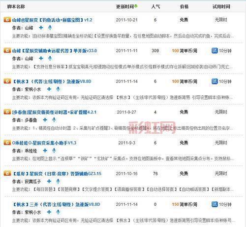 探索星辰变脚本的功能与使用技巧