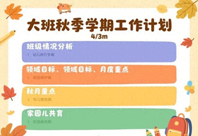 幼儿园大班秋季学期五大领域教学目标_幼儿园大班游戏教学计划_大班幼师工作计划