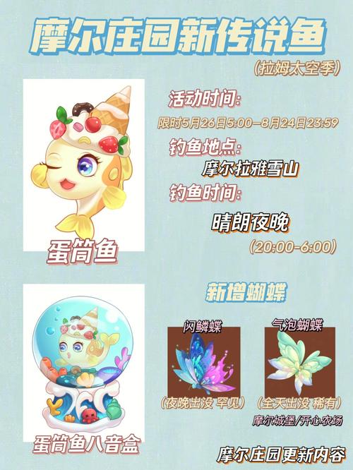 摩尔庄园手游稀有鱼钓取攻略，教你轻松钓到稀有鱼！