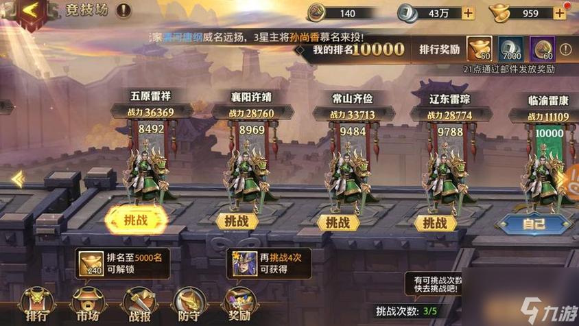 神将三国攻略：轻松掌握游戏技巧，打造最强阵容