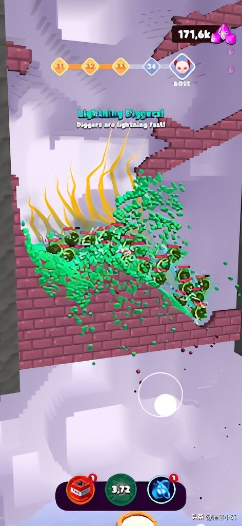 齿轮合成升级建造休闲游戏_模拟挖土机的游戏_Auto Diggers 像素风向下挖掘游戏