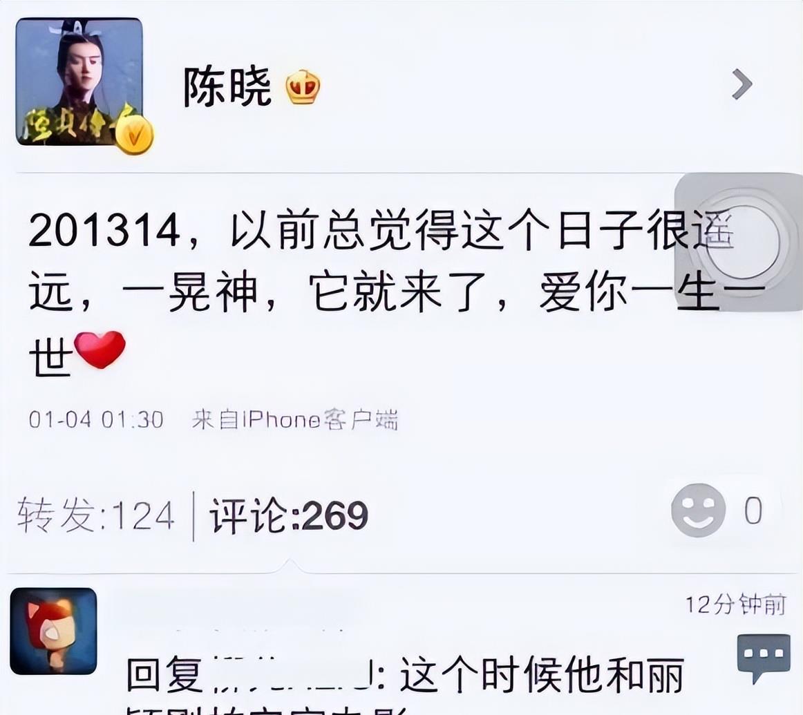 陈晓陈妍希婚变内幕_橙光游戏陈晓赵丽颖_陈晓刘亦菲梦华录恩怨