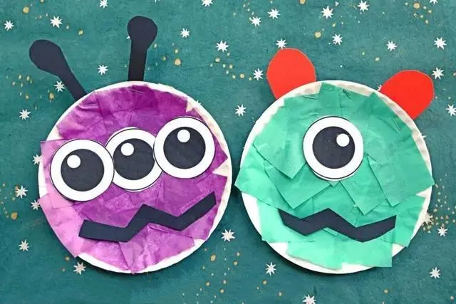 万圣节创意手工_万圣节游戏卡制作_亲子DIY手工作业