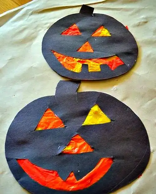 幽灵面具DIY_万圣节游戏卡制作_万圣节DIY手工