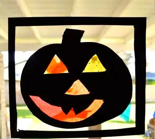 万圣节游戏卡制作_幽灵面具DIY_万圣节DIY手工