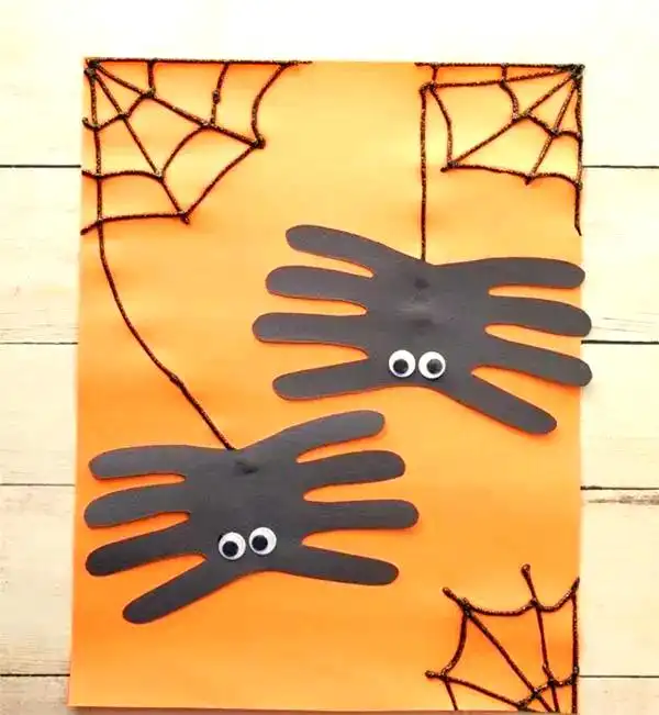 万圣节游戏卡制作_万圣节DIY手工_幽灵面具DIY