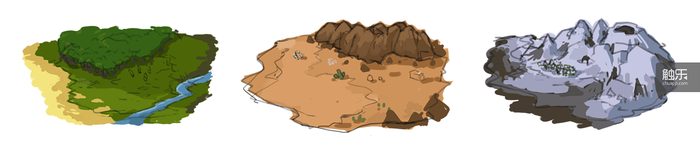 游戏地形设计稿
