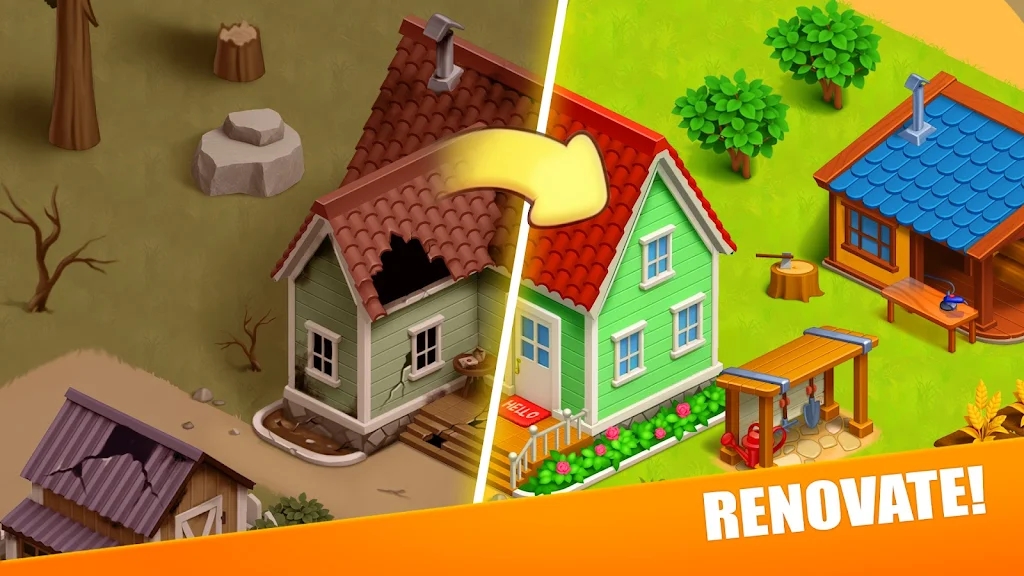 我的家庭农场庄园 安卓模拟经营游戏 卡通风格农场模拟_单机农场经营游戏