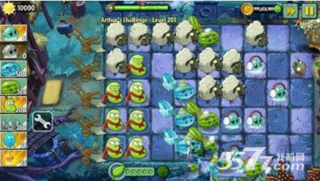 植物大战僵尸2黑暗时代无尽模式攻略_黑暗时代无尽模式通关技巧_植物大战僵尸2弹簧豆使用大招效果欣赏游戏狗