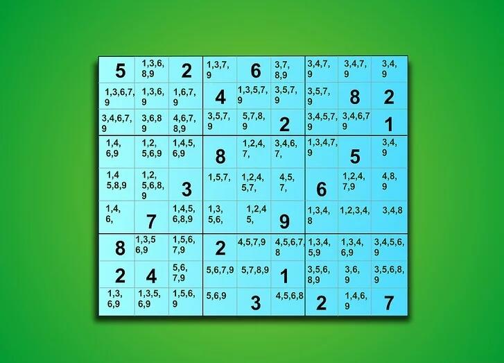 九宫格游戏 填数字_如何解数独_数独怎么玩