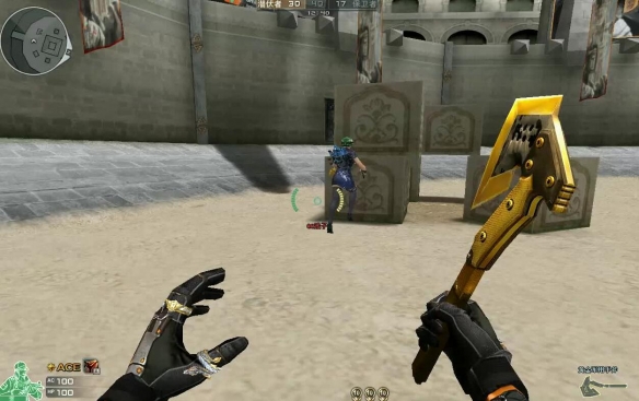 7k7k穿越火线小游戏黄金_穿越火线黄金手斧限时活动攻略_cf黄金手斧活动获取