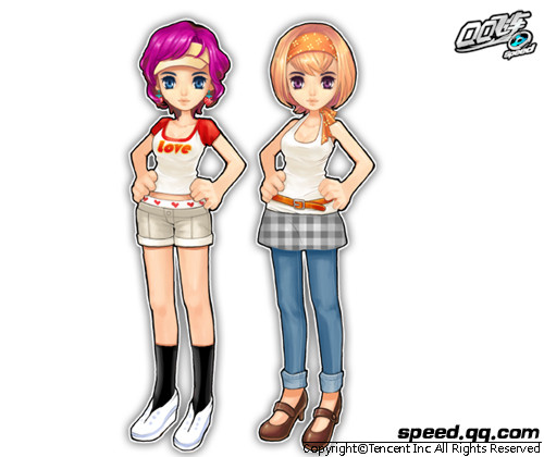 火爆网页游戏 qq飞车_QQ飞车十一城狂飙 新版本都市赛道 个性张扬新车套装