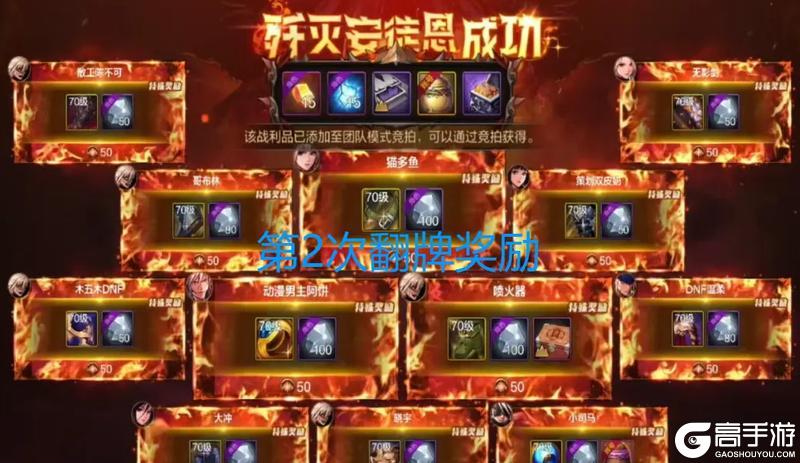 《地下城与勇士:起源》安徒恩通关奖励详解,一波团可以拿3次奖励!