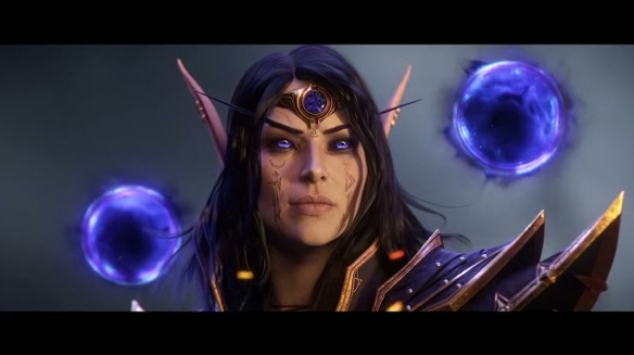 魔兽世界至暗之夜CG 萨拉塔斯入侵奎尔萨拉斯 太阳井圣光对抗_魔兽世界各个版本开场动画合集