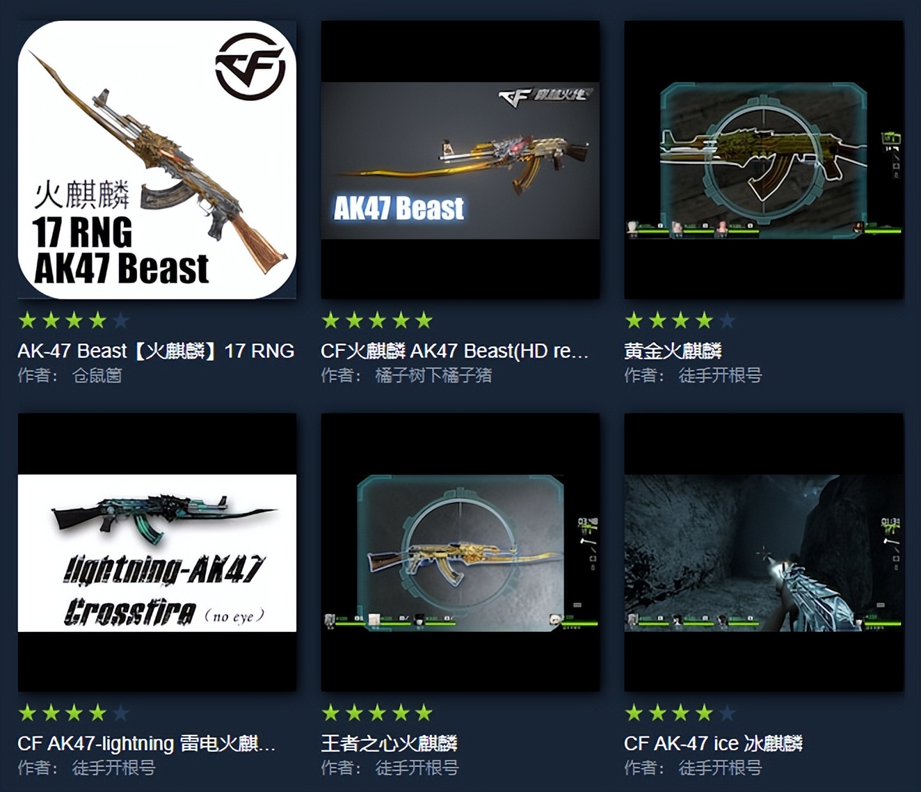 CF火麒麟武器历史_穿越火线AK47火麒麟_穿越火线网名