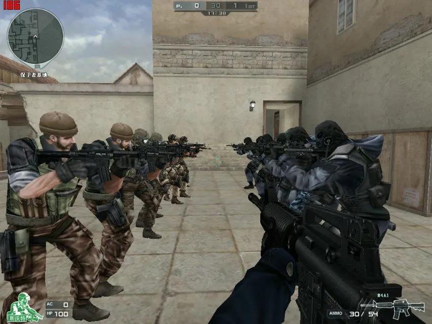 穿越火线X 游戏评测 网络对战部分_穿越火线里都有什么军衔