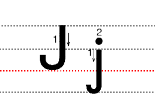 二十六个大小写字母规范的书写方法