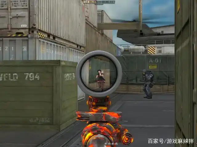 机瞄穿越火线AK47火山_M4A1火山QBZ95火山机瞄效果_穿越火线怎么有红色瞄准器