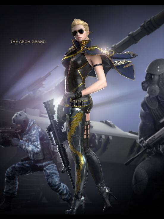 穿越火线女人物铁骑_金戈铁马 铁骑 对比 金戈 获取方式