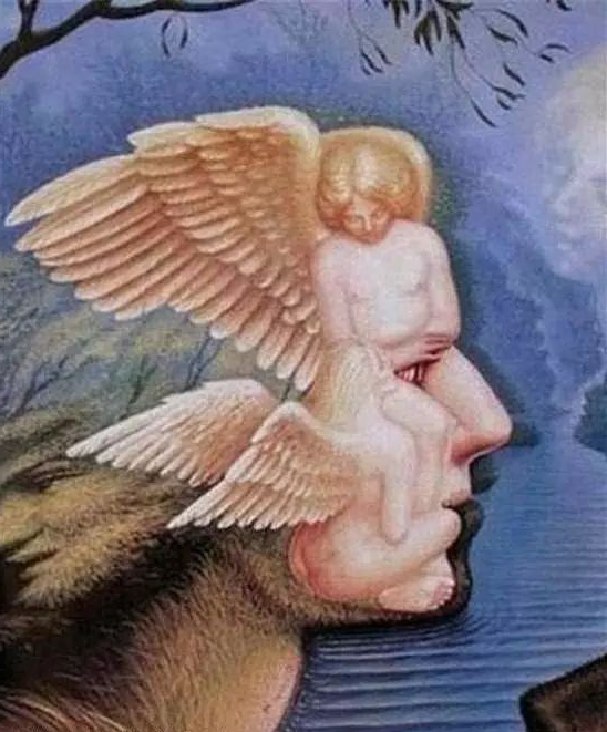 心理学上多张有趣的图，揭示你的内心！