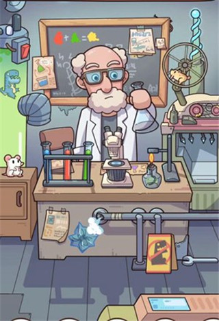 脑洞大侦探全关卡攻略_疯狂实验室解谜攻略_脑洞大作战点击蓝色按钮5次