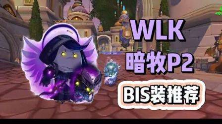 WLK暗牧P2，毕业装推荐，魔兽世界怀旧服，魔兽世界，奥杜尔