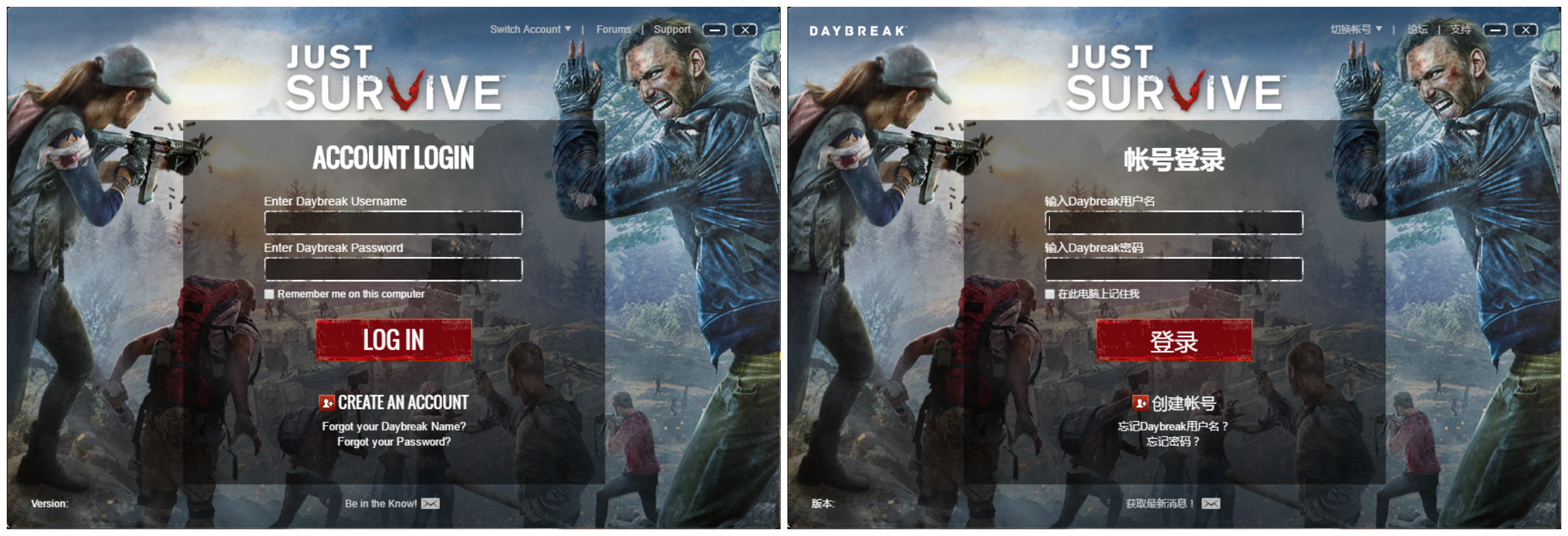 H1Z1生存服加速器推荐_h1z1大逃生主界面翻译_H1Z1生存模式中文汉化