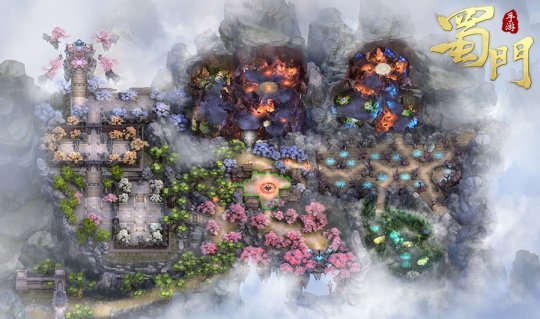 蜀山新传炼妖洞天这么区_蜀门手游 莽苍山 妖人洞府