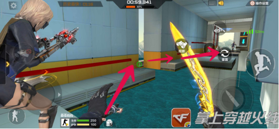 跳跳乐大冒险捷径攻略_跳跳乐电锯机关躲避技巧_穿越火线跳跳乐有几关