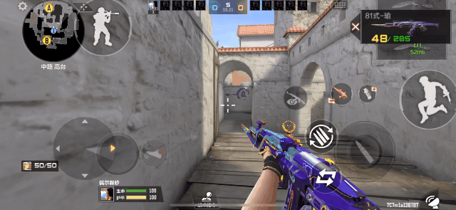 穿越火线离岛老六点位攻略_穿越火线枪战王者离岛地图老六技巧_穿越火线手游地图攻略