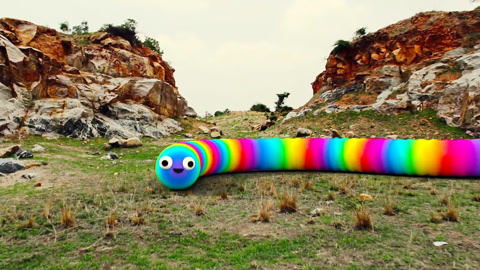 野外遇见五颜六色的贪吃蛇,记住一定要跑 - 野外遇见五颜六色的贪吃蛇,记住一定要跑