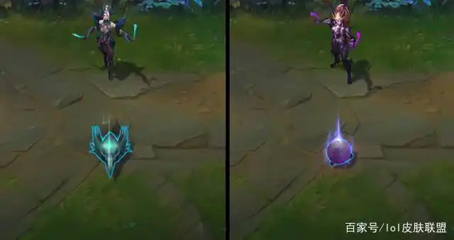 lol仙灵女巫皮肤驯龙女巫_婕拉魔女皮肤对比驯龙女巫皮肤_婕拉新皮肤原画特效评测