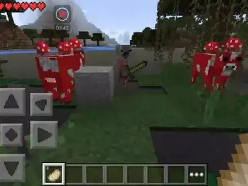 老泽手游《我的世界》 我可是精通十八般武艺的拳术！