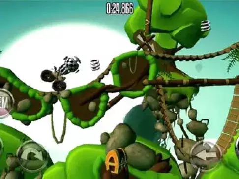 老泽手游《摩托英雄》我的摩托也是挺时尚的