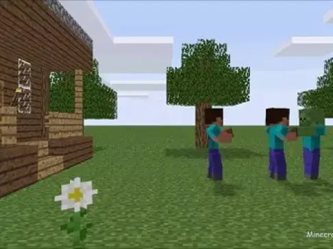 Minecraft 派系家族的战争！ 动画短片