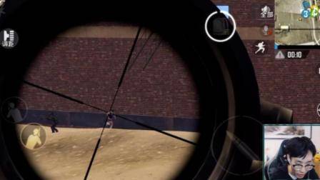 刺激战场奇怪君281 98K移动靶精彩狙击 沙漠四排吃鸡 绝地求生刺激战场 刺激战场解说