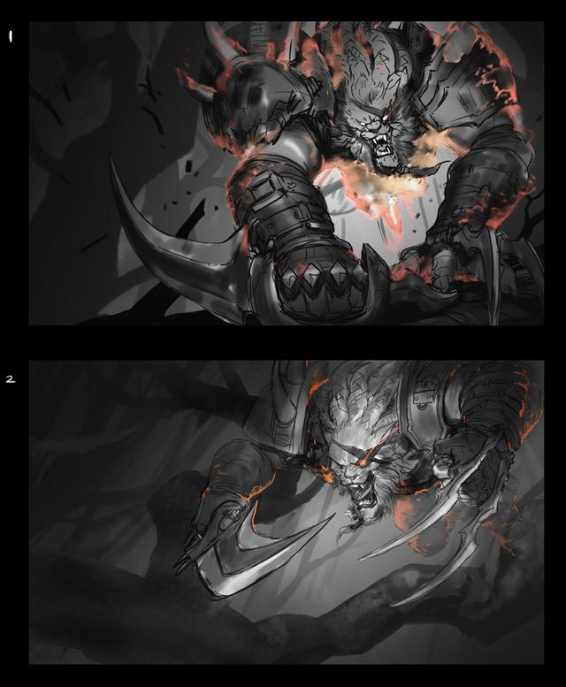 英雄联盟：傲之追猎者-雷恩加尔背景故事，他渴望杀掉卡兹克