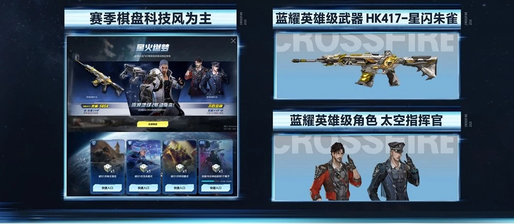 穿越火线星火燃梦版本全新地图玩法_穿越火线枪战王者更新不了_穿越火线星火燃梦版本流浪地球2联动